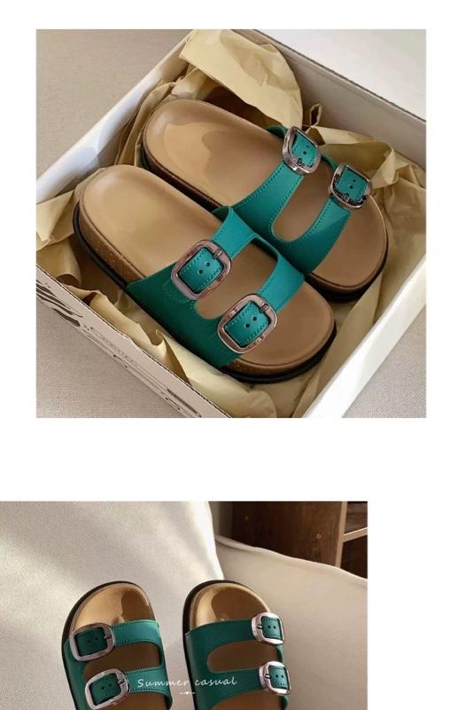 Product Introduction of Dép Quai Ngang 2 Quai Khoá Vuông Cao Cấp Cho Nữ - Bản Đế Cao Cấp Chống Trượt Chống Nước - Thời Trang Nữ Mùa Hè ( Đi Tăng Sz) 6
