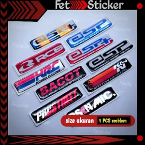 Emblem Box Filter Honda / Stiker Box Filter  Motor Matik Honda bok