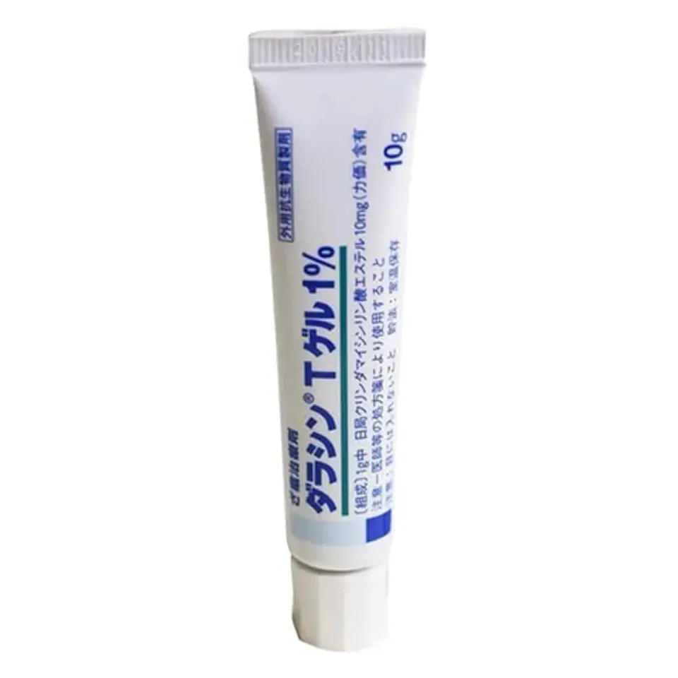 Kem trị mụn Da.lacin T Gel 1% Sato Nhật Bản - Giảm mụn, viêm sưng đỏ, làm đẹp da cho nam nữ Women Skincare Chăm Sóc Da Cho Bé tuổi dậy thì ngua mun thuốc bọc kem tri tham kem thâm và trimun 7ngay giammun chấm