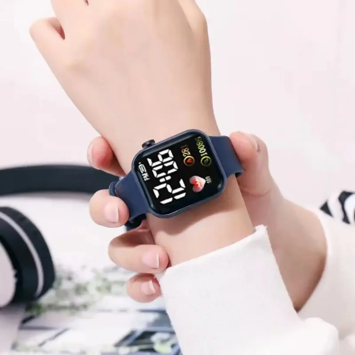 Sports Watches Smart Watch for Men Women Digital Wristwatches Casual Silicone Montre Femme Relojs Para Mujer Gifts new
