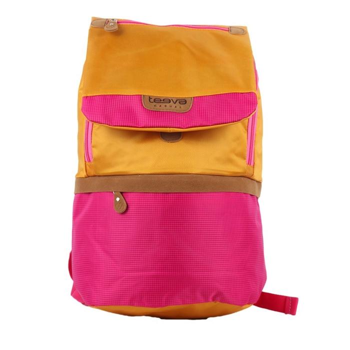 Gambar TEEVA Tas Ransel Tas Backpack Wanita Ransel Sekolah Tas Ransel Wanita Ransel Tas Ransel Wanita Lucu Tas Ransel Tas Wanita FOLD - Kuning-Pink dari RIGI Adventure Shop Kota Bandung 4 Tokopedia