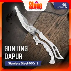 Gunting Dapur Serbaguna Daging Ikan Chicken Duck Fish Bone Scissors