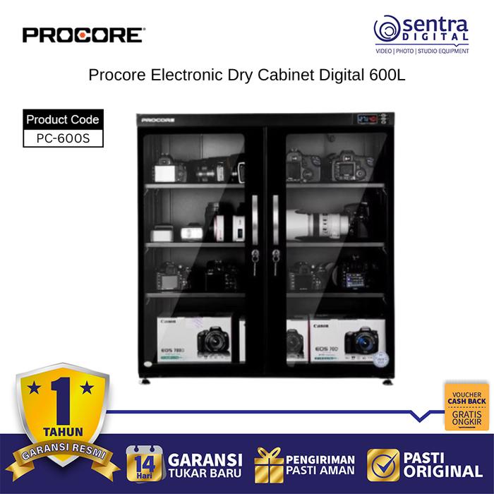 Gambar Procore PC-600S Electronic Dry Cabinet 600L Professional Equipment Humidity Storage Cabinet for Camera Lens dari Sentra Digital Kota Administrasi Jakarta Barat Tokopedia