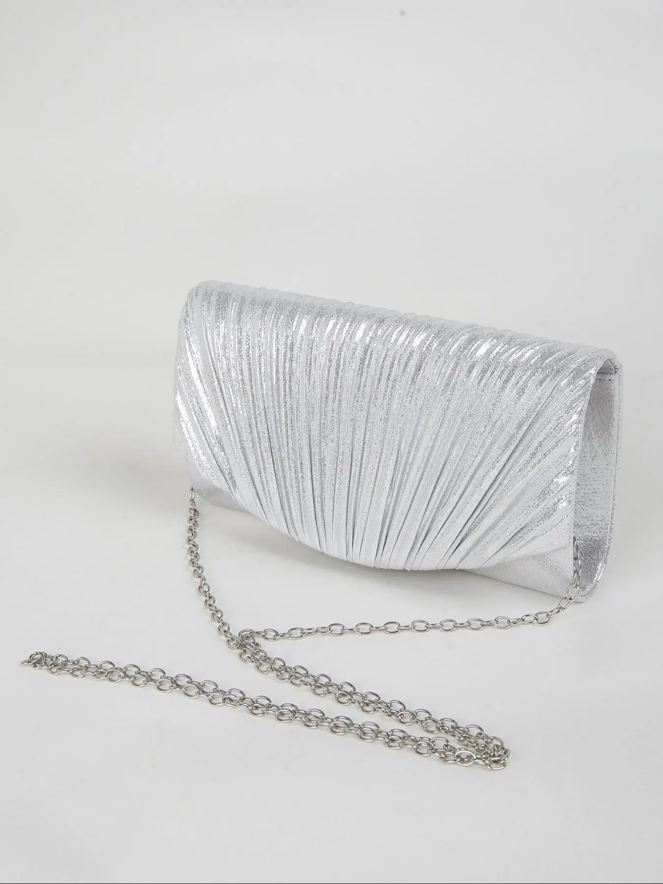 Women's Elegant Glitter Evening Bag, Exquisite Square Clutch Bag with Detachable Chain Strap, Trendy Handbag for Party Dinner, Perfect for Party