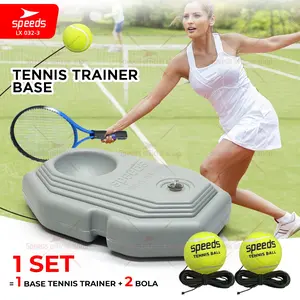 SPEEDS Bola Tenis Tennis Dengan Tali Elastis Bahan Karet Untuk Latihan Tennis Sehat Trainer Bola Pantul Kode 032-3