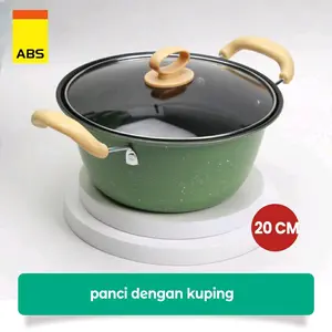 ABS PANCI ENAMEL TUTUP KACA ANTI LENGKET