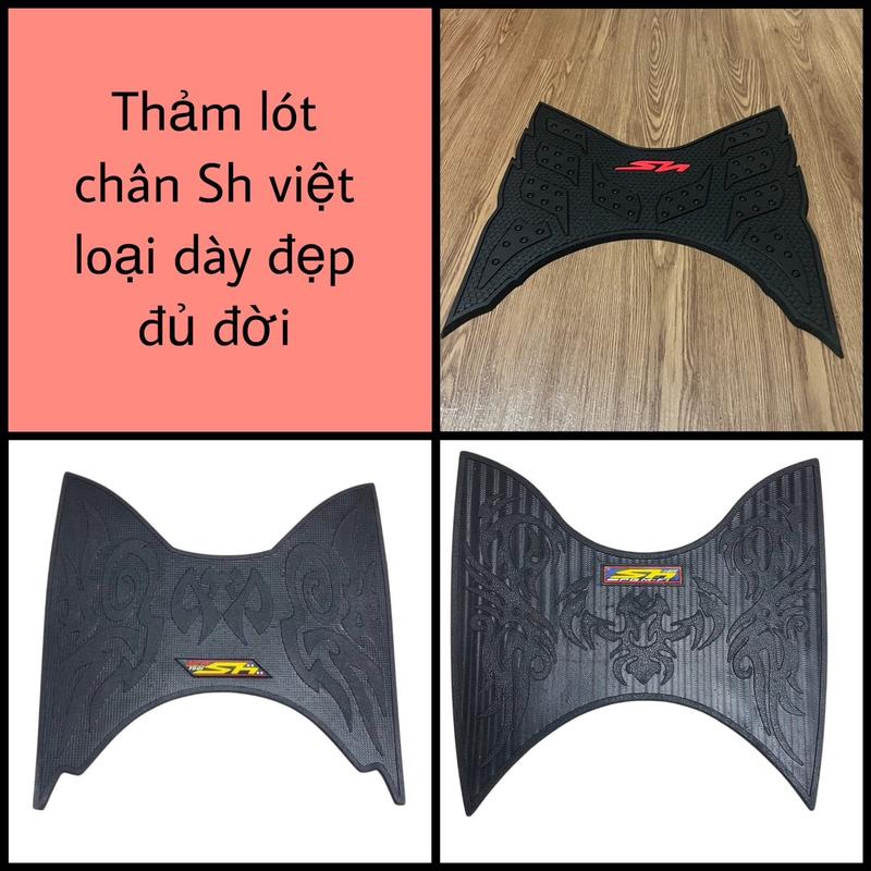 Miếng Thảm Lót Gác Để Chân Xe Sh 2020 2021 2022 2023 2017 2018 2019 2013 2014 2015 2016 2012 125 150 150i tấm trải sàn cao su