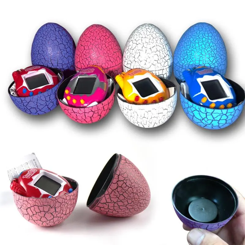 Dinosaur Egg Tumbler Tamagotchi Toy Digital Pets Electronic Retro Funny Toy #257817