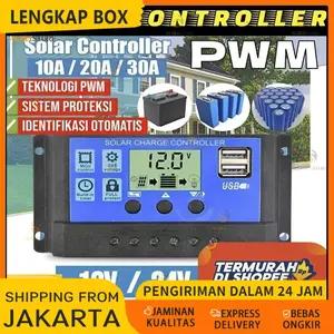 Solar Charge Controller LCD LED Display Solar cell PWM 12V/24V 50A 60A Charger/controller solar panel/controller panel surya/solar controller/controller solar panel 50a 60A