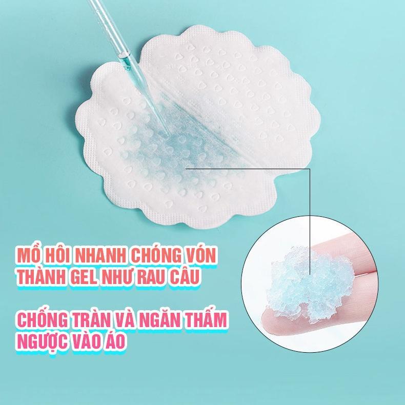 Product Introduction of 1 Gói 10 Miếng Dán Thấm Hút Mồ Hôi Nách Siêu Mỏng 2508 - PARISA 31