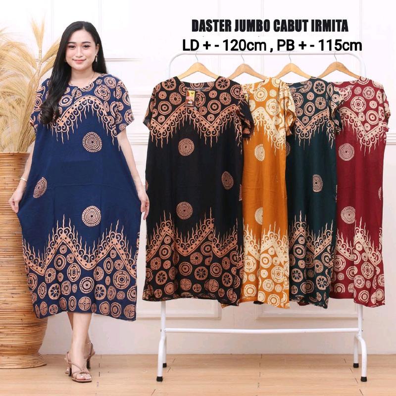 DASTER JUMBO TERBARU ANEKA MOTIF KEKINIAN BATIK PEKALONGAN PAKAIAN IBU MUDA MASAKINI MURAH BERKUALITAS BATIK INDONESIA ATASAN VIRAL OUTFIT KEREN OOTD CEWEK Nyaman Rayon Wanita Busui 2