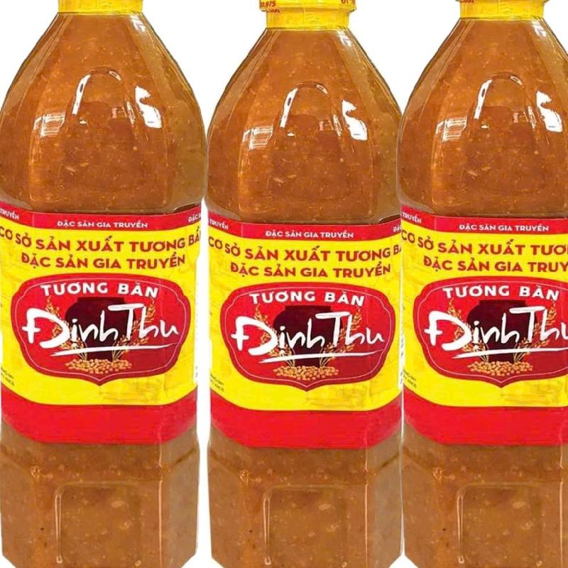 Combo 3 chai Tương Bần 1000ml truyền thống 0