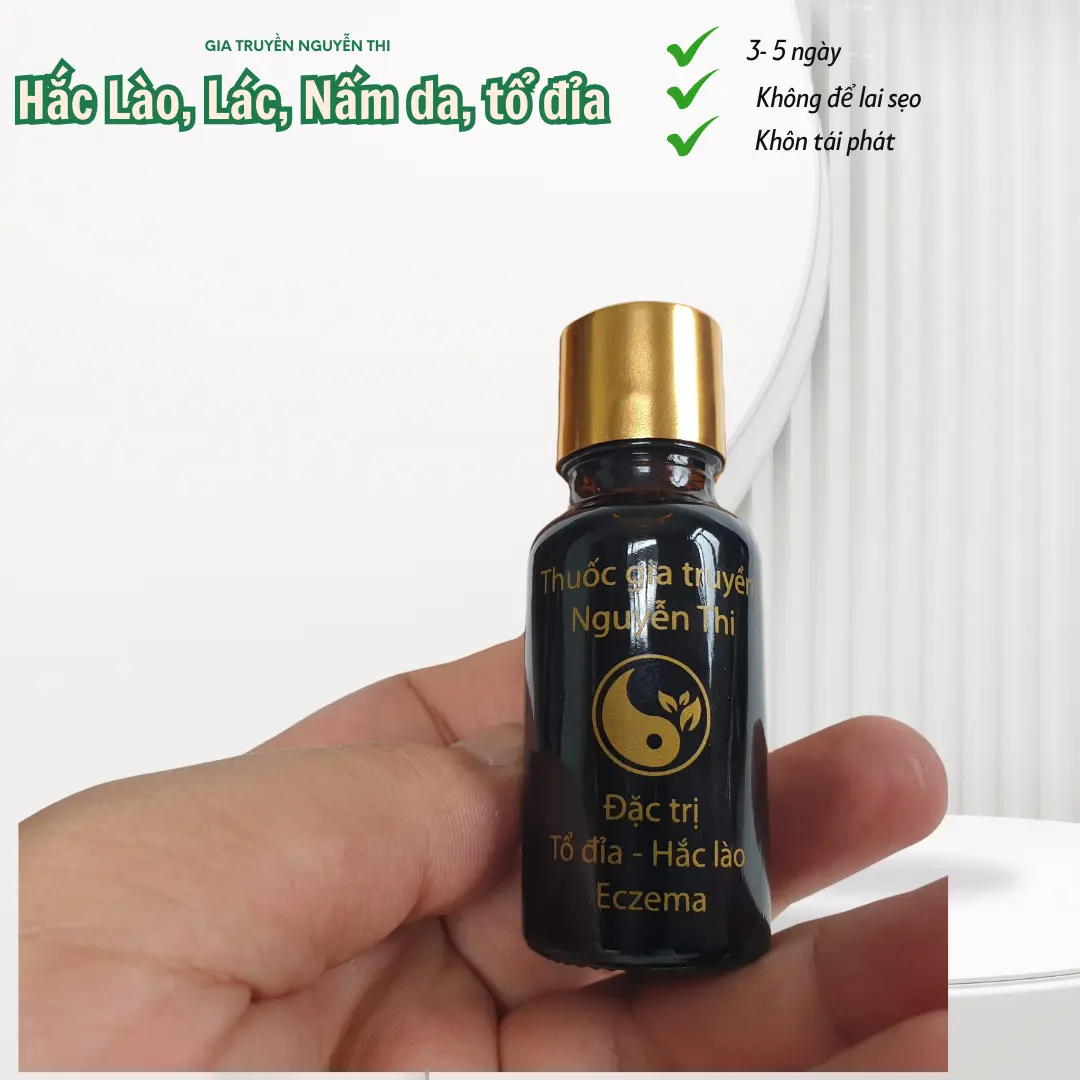 Serum Thảo Dược hắc lào,lác nấm da - Làm Sạch & Dưỡng Ẩm Tự Nhiên