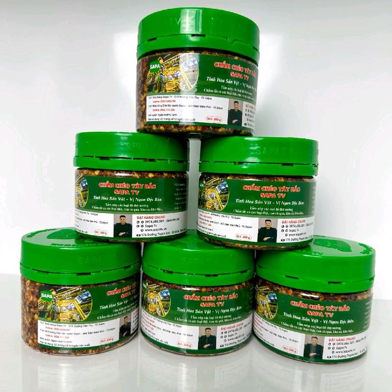 1 hủ chẩm chéo hải sapa TV , đặc sản TÂy Bắc  , thành  phần mắc kén , hạt dối , loại gia vị nước  chấm , đặc  chưng TÂY BẮC , loại cay 4