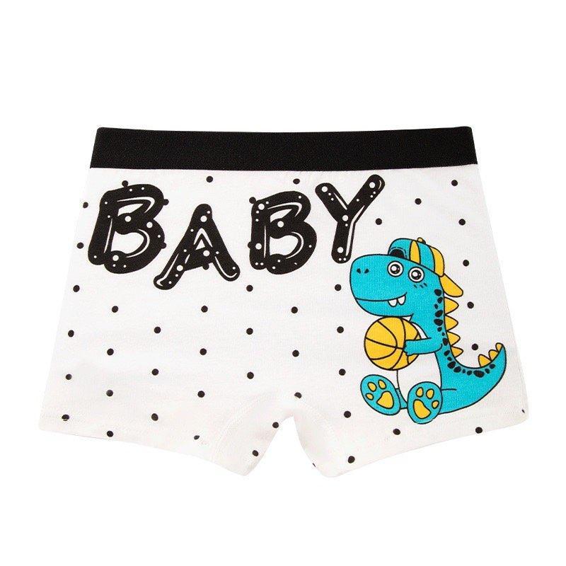 [MẸ THÓC] quần lót/sịp đùi cho bé trai chất cotton cao cấp in hình khủng long siêu yêu hàng QCCC by KID CLOTHING 5