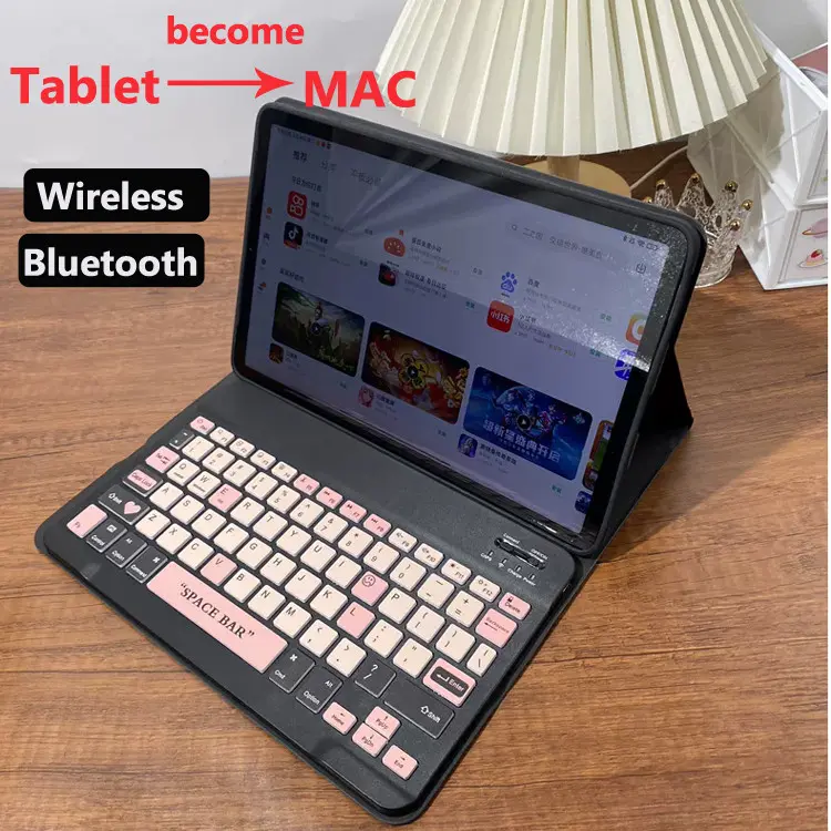 Keyboard Case for Honor Pad X9 11.5 2023 X8 Pro 11.5inch X8 10.1 for Honor Pad X8 Lite 9.7 Magnetic Keyboard Bluetooth Auto Wake Up Flip Stand Cover