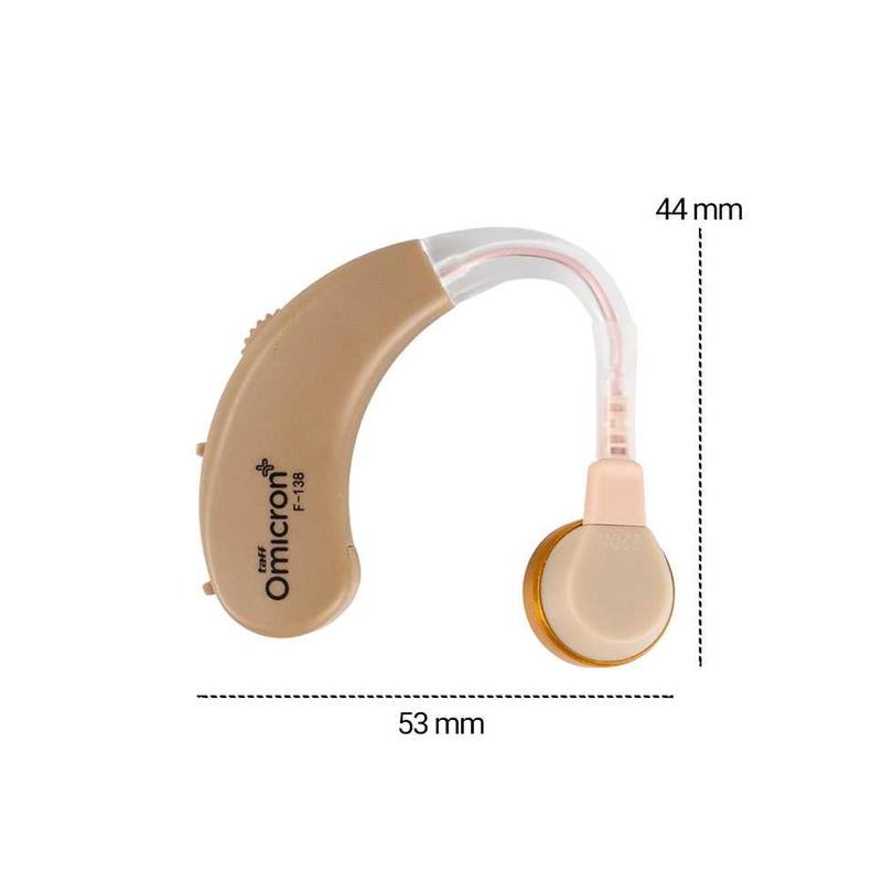 TaffOmicron Alat Bantu Dengar Pendengaran Telinga Orang Tua Tuli Hearing Aid Rechargeable Mini Original 8