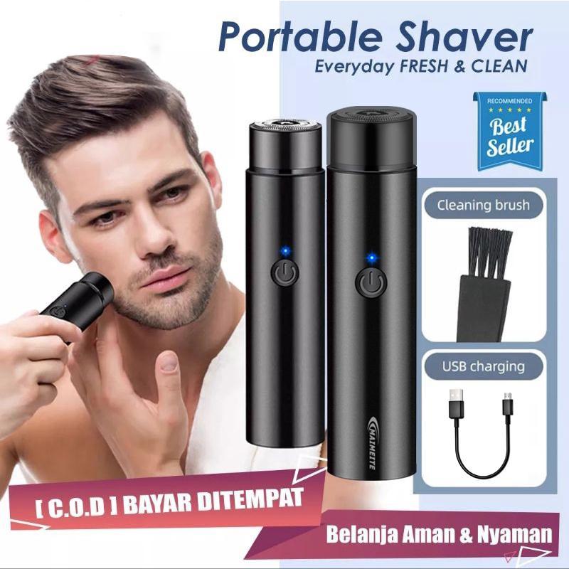 Product Introduction of MAIMEITE Mini Electric Shaver Mini Cukur Jenggot Portable Electric Razor Beard Knife USB Charging Biru Kumis 39