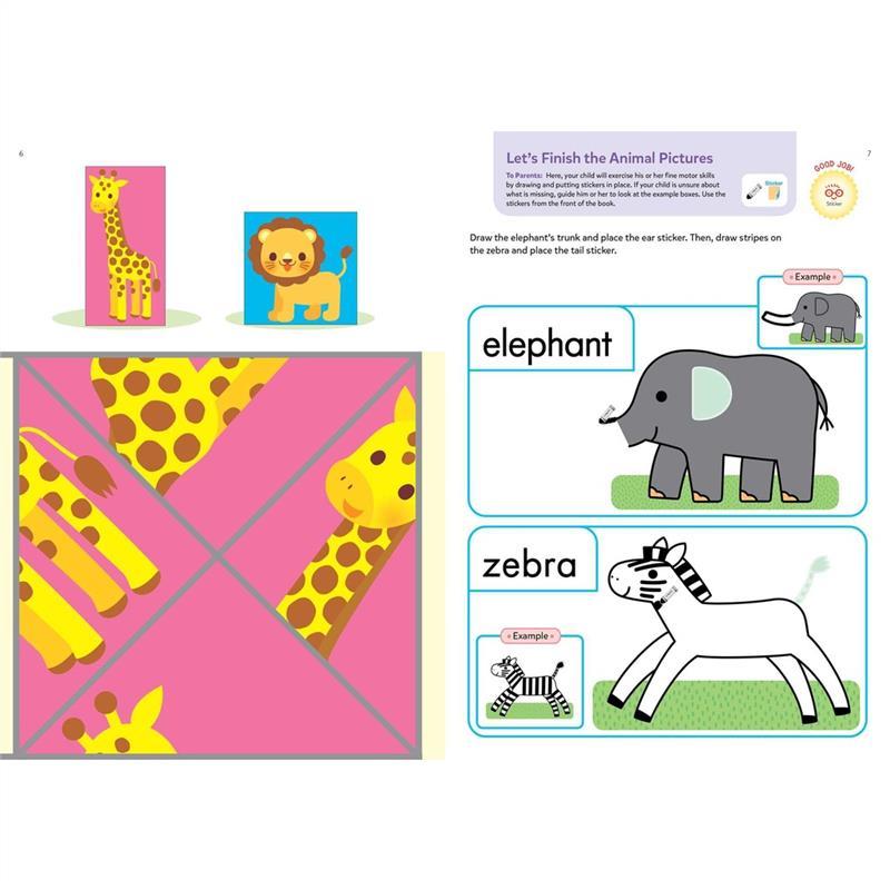 Product Introduction of 100% Quality Gakken Play Smart Activity Workbook Series Age 4+ 8
