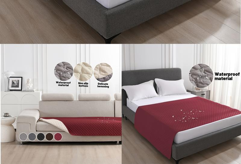Product Introduction of Anti Leaking & Non-Slip Dog Bed Cover,Pet Blanket Sofa Pet Bed Mat,Mattress Protectors Car,Furniture Couch Cover for Cats Dogs 23