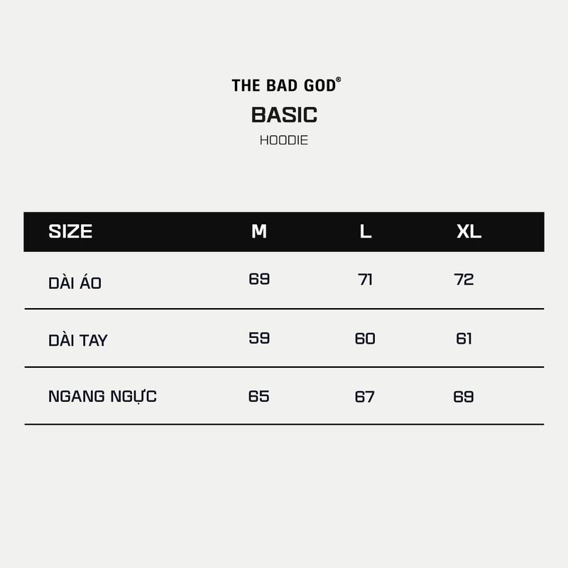 Áo Hoodie Boxy THE BAD GOD STRIPED - Menswear A00018 Tay Dài Lót Bông Có Túi 9