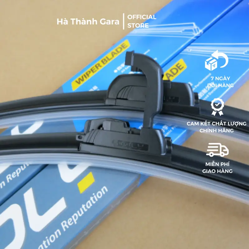Gạt mưa ISUZU QKR100 QKR210 QKR230 QKR270 NMR310 NPR400 NQR550 FRR650 FVR900 FVM1500 Cao Su 3