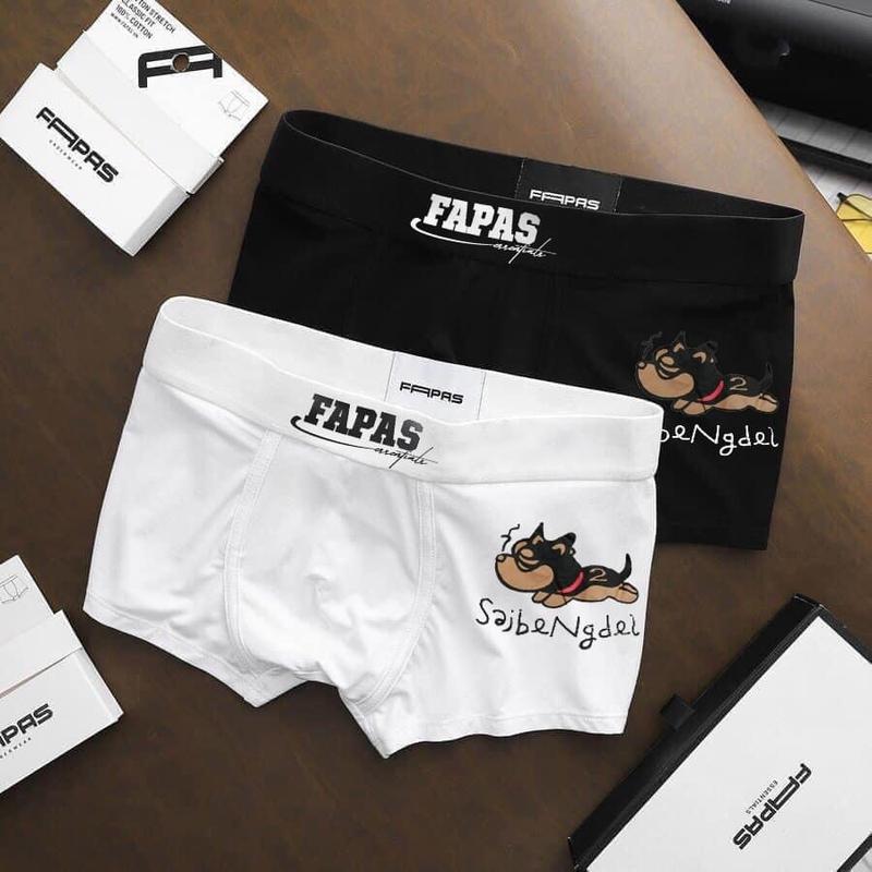 Hộp 4 Quần sịp nam boxerman underwear chất thun lạnh co giãn 4 chiều quần lót nam , đồ lót  MA FAP Menswear Quần Boxer quần quần