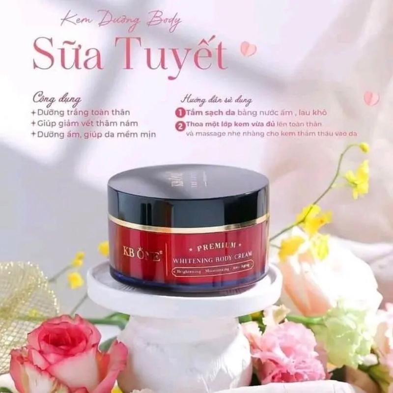 KEM BODY SỮA TUYẾT KBONE DƯỠNG TRẮNG DA ĐANG HOT HIỆN NAY