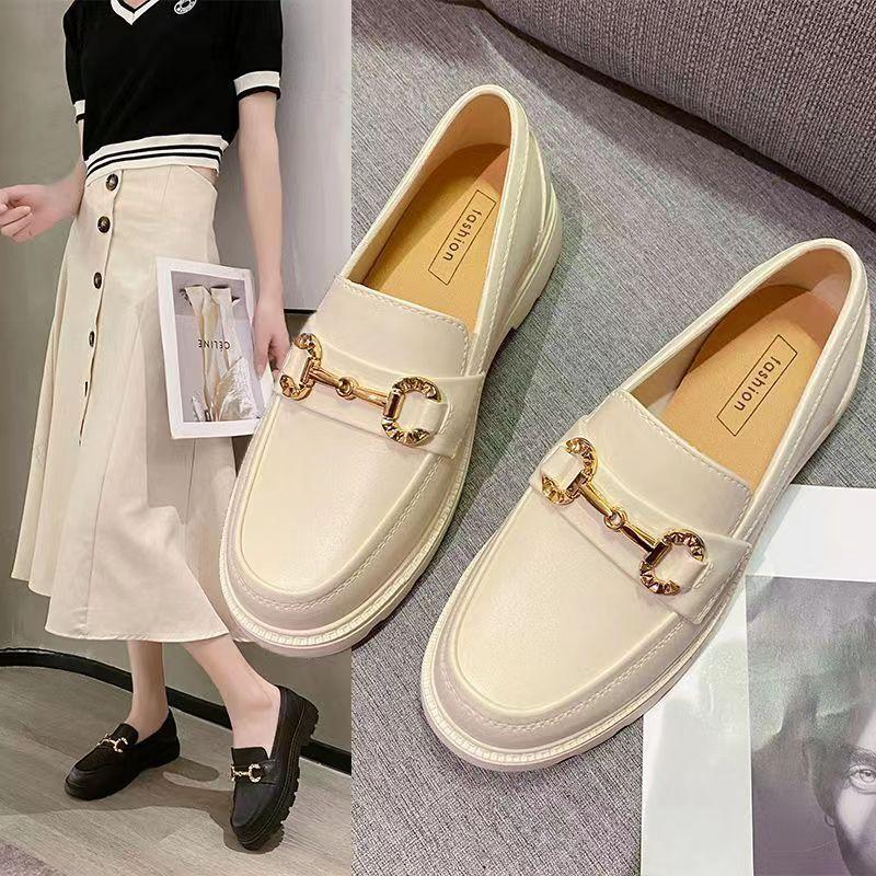 Giày Moca nhựa đi mưa mũi tròn cao 3cm slip on siêu nhẹ thời trang mới nhất A88 V342 0