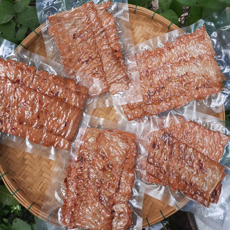  Cơm bồ 5 bịch khô mực chay 1 bịch 100g món ăn vặt hay ăn cơm đều được khẩu vị vừa ăn 