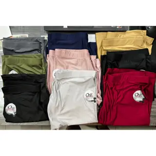 (1pcs) Legging panjang Short pants short pendek MONZA dalaman cewek dewasa jumbo TERMURAH 3