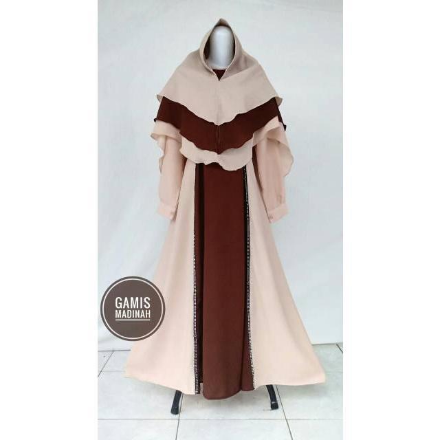 Set Family Gamis Madina Couple Keluarga Seragaman usia 0 - dewasa 2