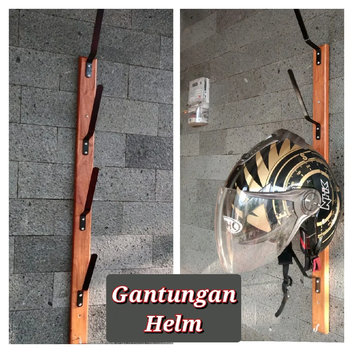 Gantungan Helm Praktis