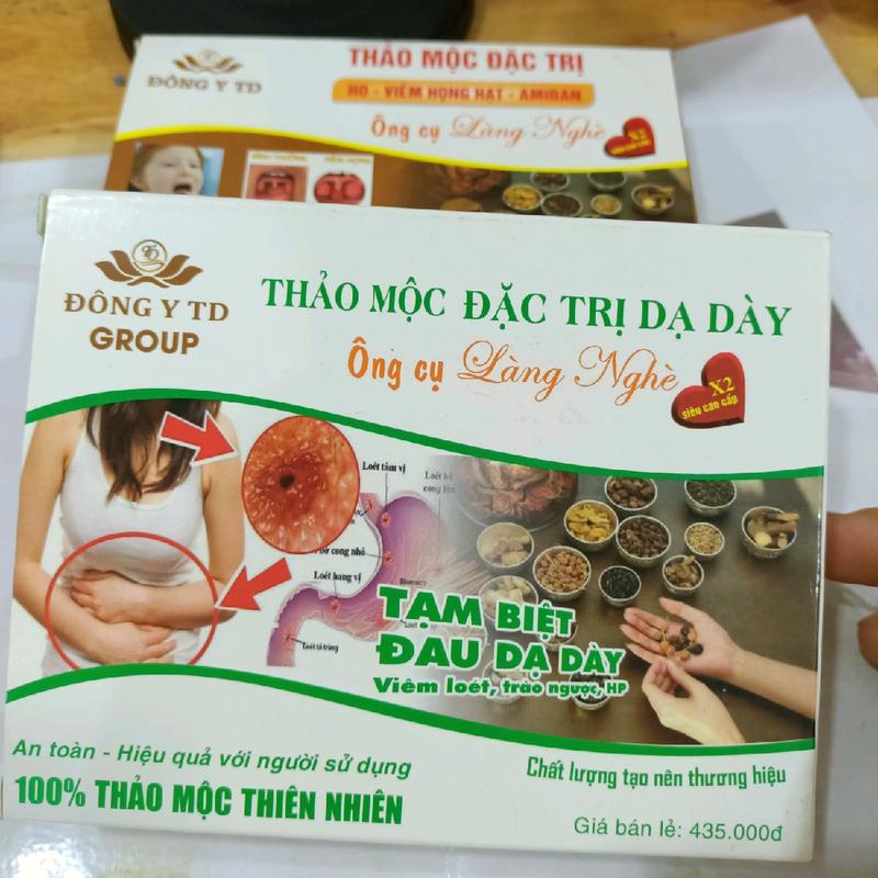 trà ngậm họng, viên dạ dày 1