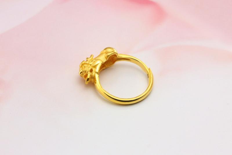 Product Introduction of Brass Gold-Plated 3d Hard Gold Pi Xiu Bracelet Imitation Gold Women's Bracelet Korean Gold-Plated Suit Fashion Beading 28