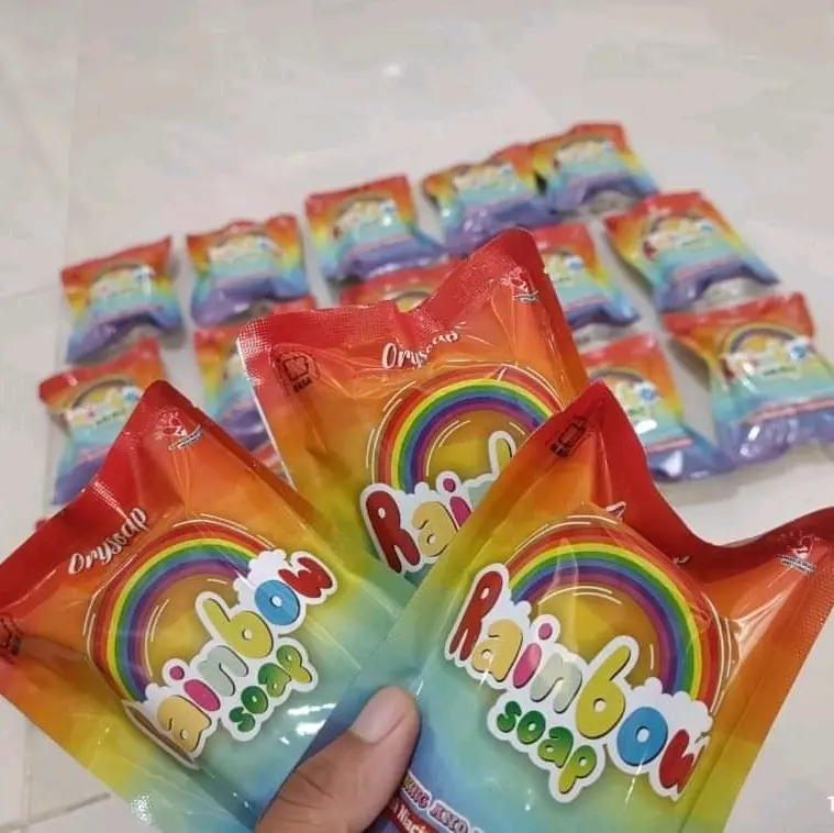 SABUN RAINBOW SABUN PELANGI RAINBOW SOAP