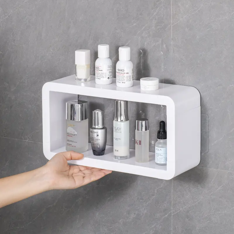 Bathroom storage rack, bathroom wall hanging rack, bathroom shelf storage layer board, waterproof multi-layer combination sorting rack