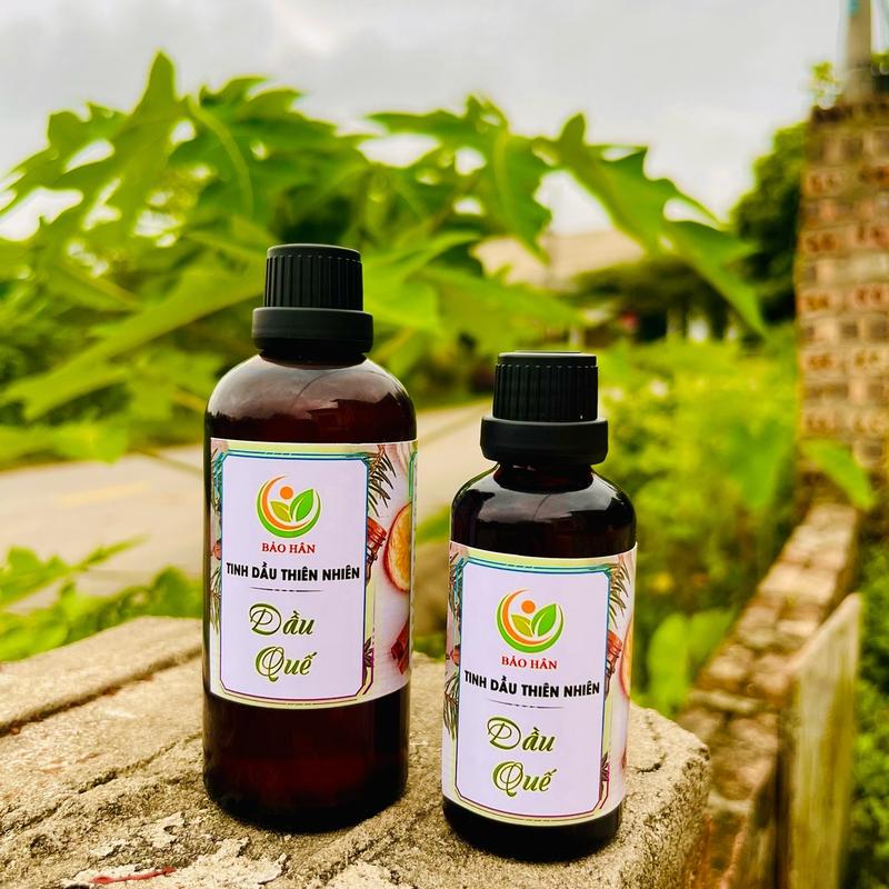 Tặng Vỏ TREO Ô TÔ Tinh Dầu Quế từ thiên nhiên Bảo Hân, khử khuẩn thanh lọc không khí, thơm xe 5