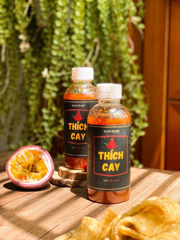 Nước trộn gỏi Thích Cay, sốt trộn salad, thơm ngon, tiện dụng,_250gr Hữu cơ Tự nhiên Chai