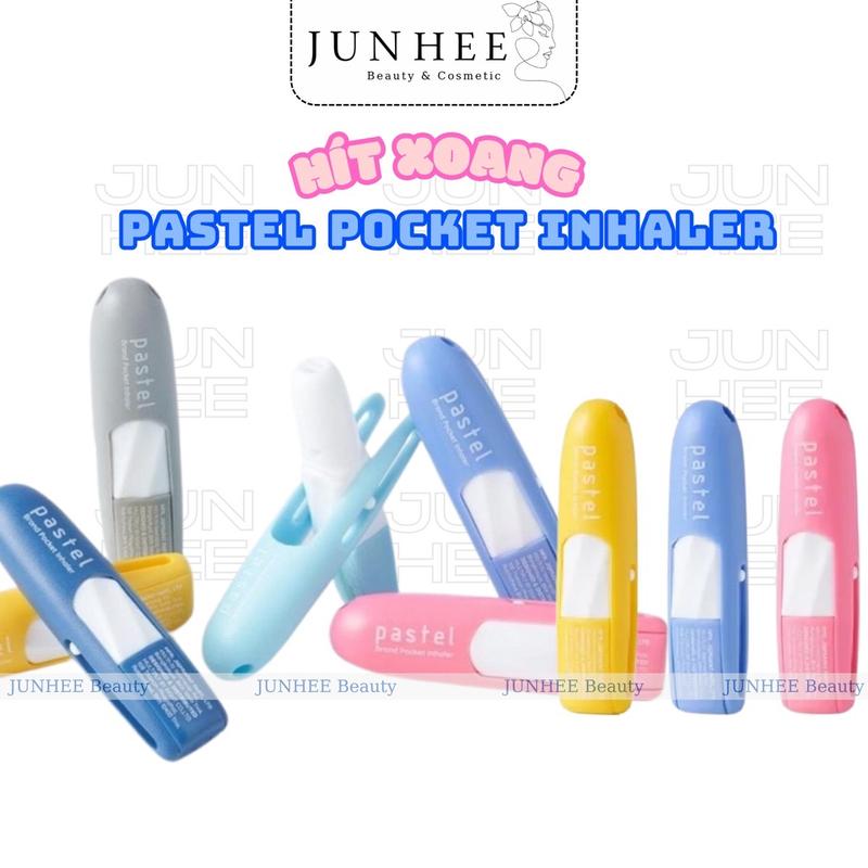 [ JUNHEE AUTH ] Ống Hít Thông Mũi Pastel Pocket Inhaler Thái Lan