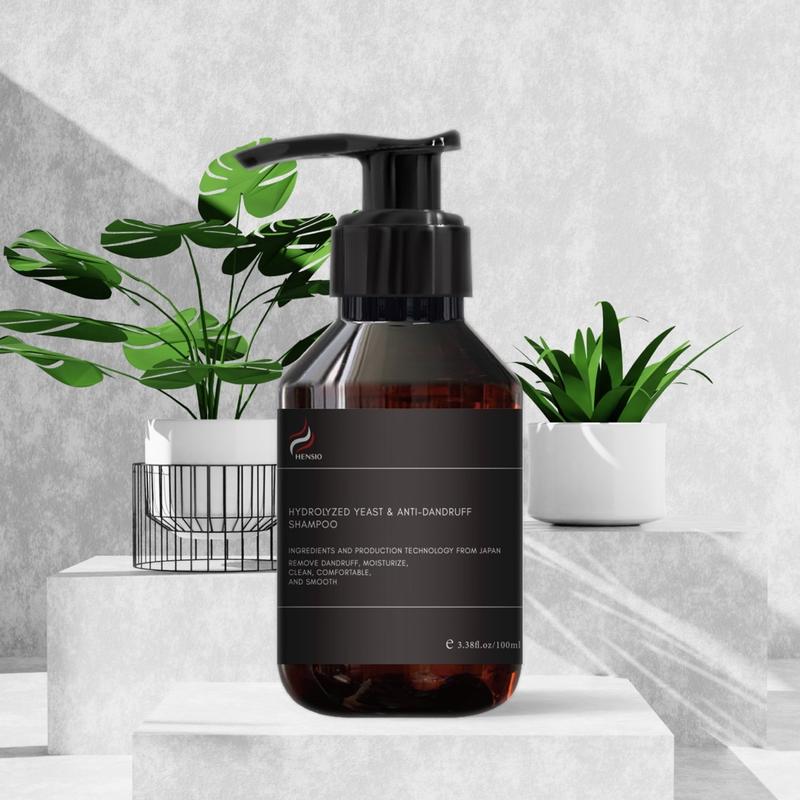 Dầu gội làm sạch gàu công thức nấm men Hensio 100ml Dưỡng Tóc
