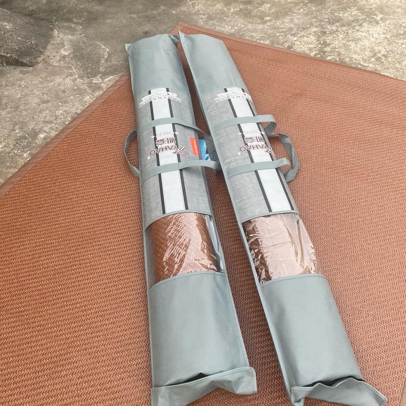 Chiếu mây lạnh cao cấp. Chiếu viền da màu Nâu hãng Cool. Chất chiếu êm mềm mát cao cấp 4
