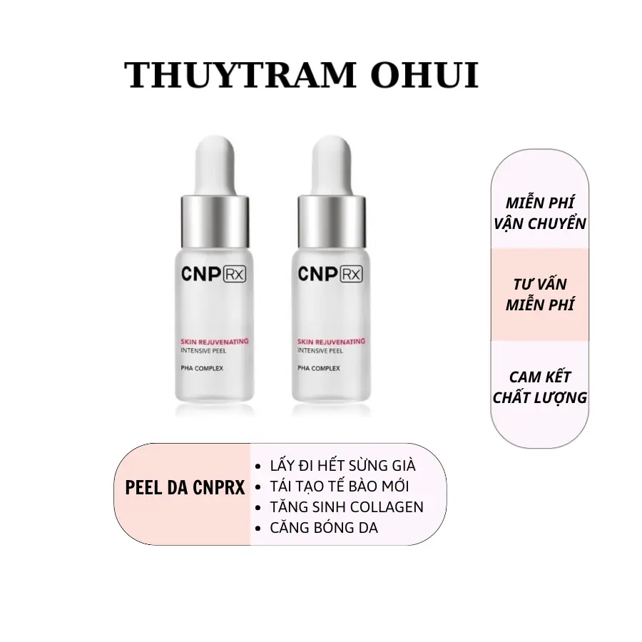 Lọ Peel t.ái t.ạo  chu.yên s.âu CNP Rx Skin Rejuvenating Intensive Peel 5ml