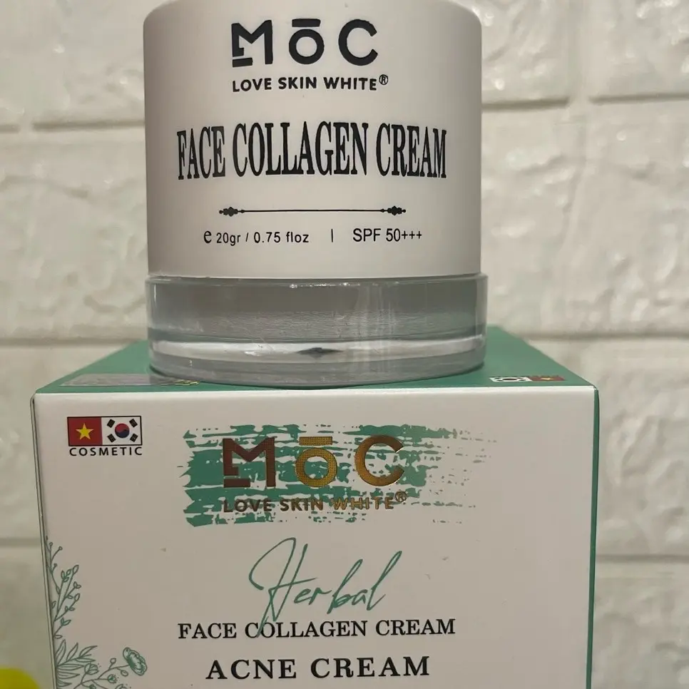 Kem Móc  love skin white Face colagen Acne ngăn ngừa mụn  thâm  trắng da kiểm  soát  nhờn