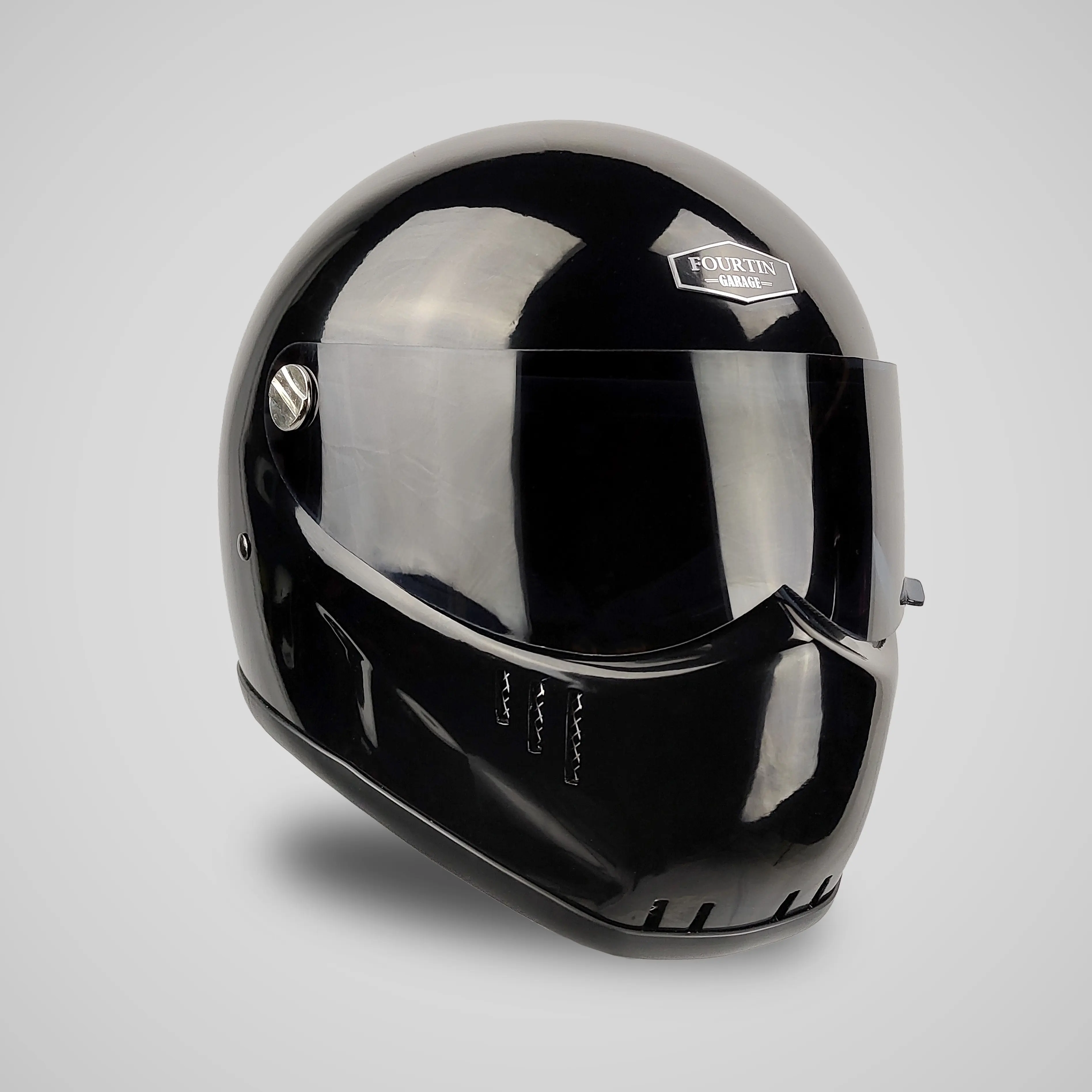 Helm Custom Classic SIMPSON BANDIT RX STIG Retro Vintage Klasik - Fourtin Garage