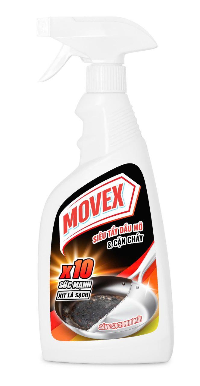 Product Introduction of Siêu Tẩy dầu mỡ và Cặn Cháy MOVEX (mua 1 chai siêu tẩy Movex tặng 1đôi găng tay nỉ nhật ) 14