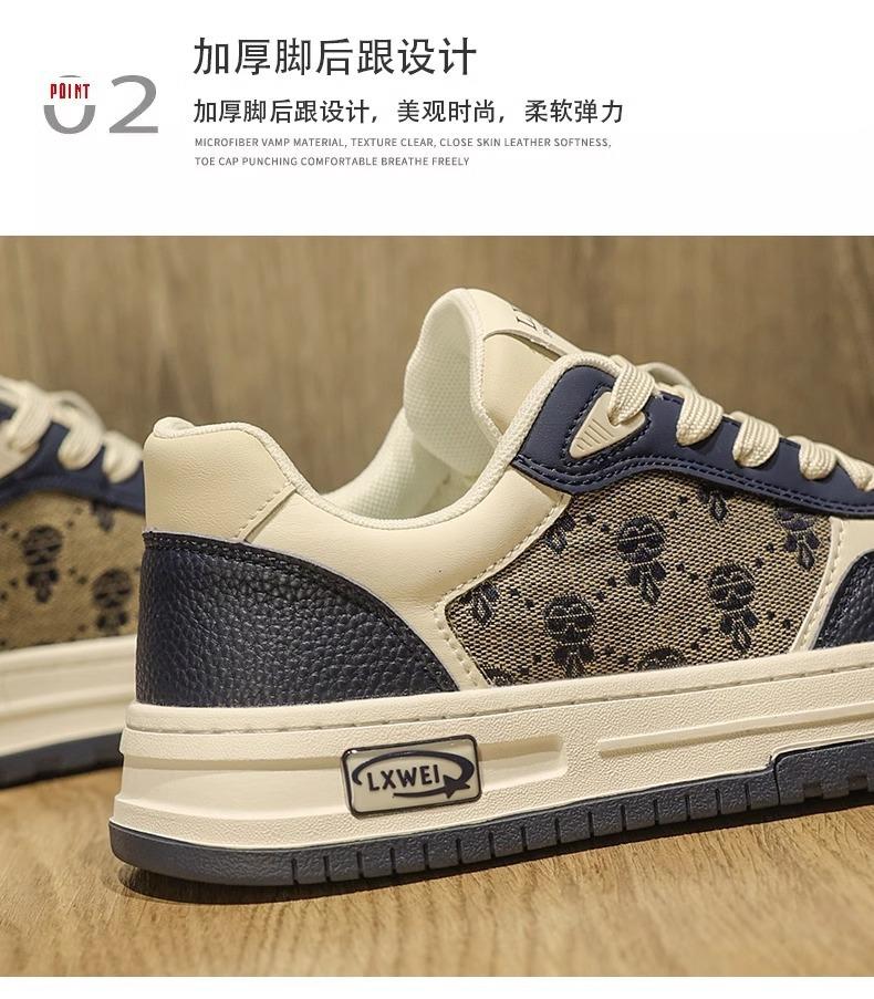 Product Introduction of 2024 Summer New Hot Trendy Mesh Breathable Fashion Men's Versatile Absorbent Sole Thick Sole Soft Sole Non-Slip Sneakers 16
