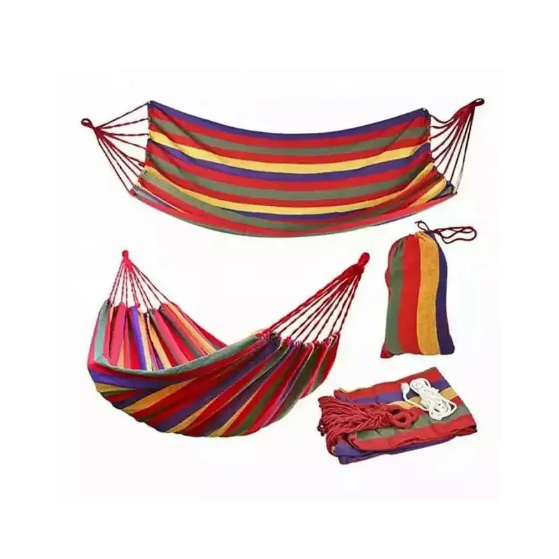Hammock Colorful Kasur Gantung Ayunan Tempat Tidur Camping Single Series Outdoor 4