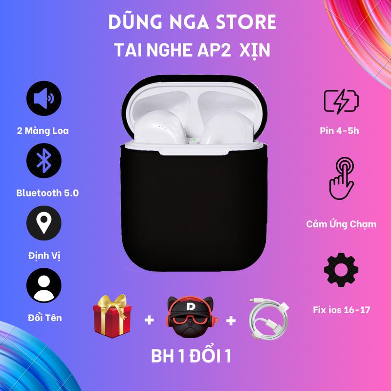 [PIN 5H] Tai nghe AP2 chuẩn 1/1 BT6T ỐP cáp USB - Nghe nhạc cực kỳ hiệu quả - Nhét Tai tai nghe  iphone