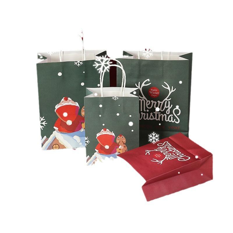 Christmas Paper Bag Halloween Day Paper Bag Gift Bag Handbag Clothing Takeaway Packing Bag Paper Bag 1
